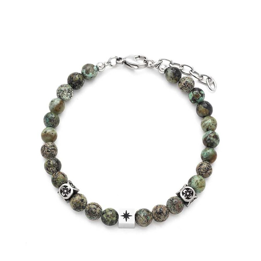 Armb Nd SAMIE | Nohr Bracelet Green Beads