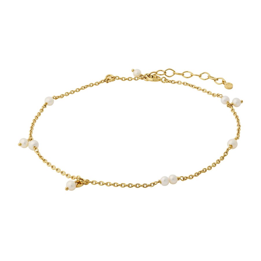 Ankelk Der Pernille Corydon | Ocean Pearl Anklet