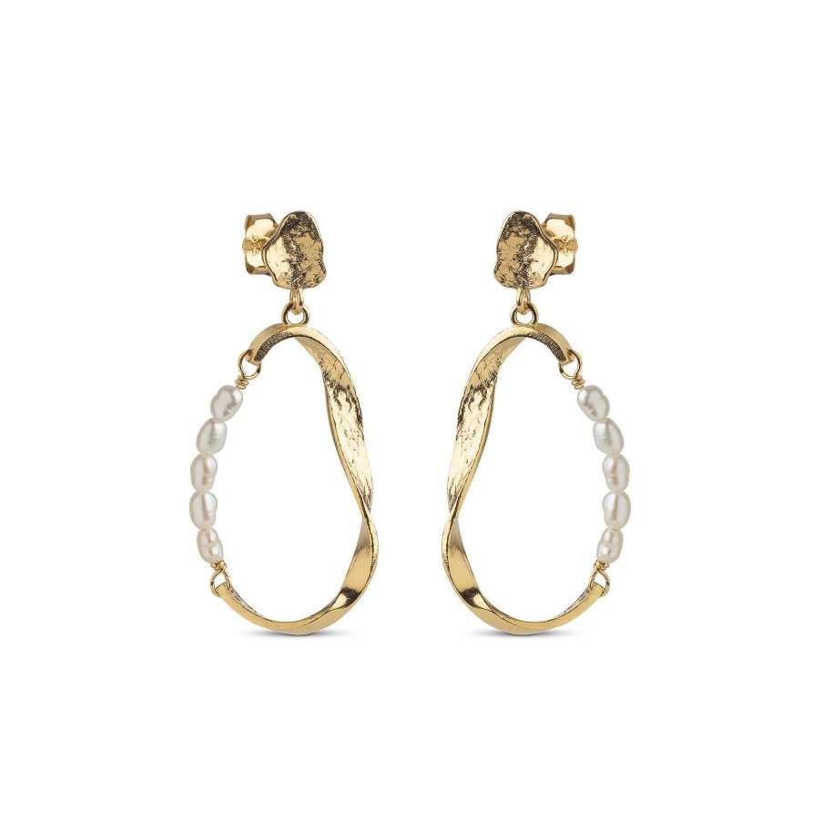 Reringe Enamel Copenhagen | Aloma Pearl Small Earrings