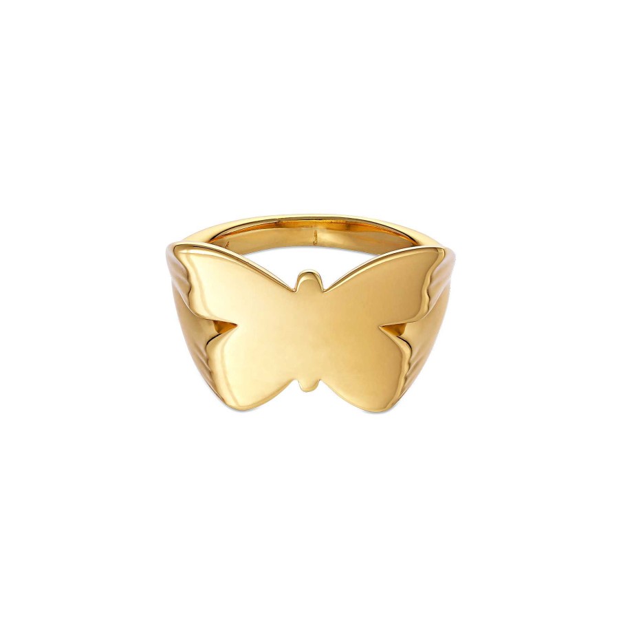 Ringe Jane Kønig | Butterfly Signet Ring