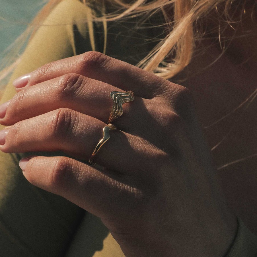 Ringe Sistie | Silke X Sistie Waves Ring