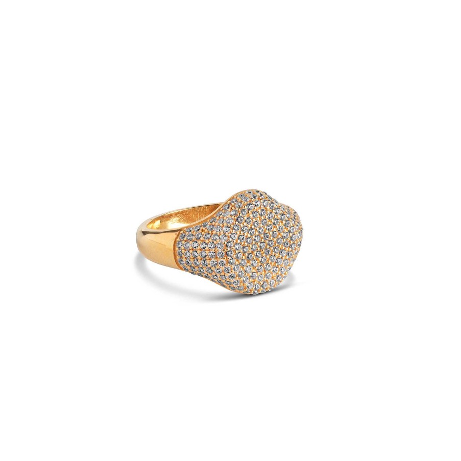 Ringe Enamel Copenhagen | Sparkling Luna Ring