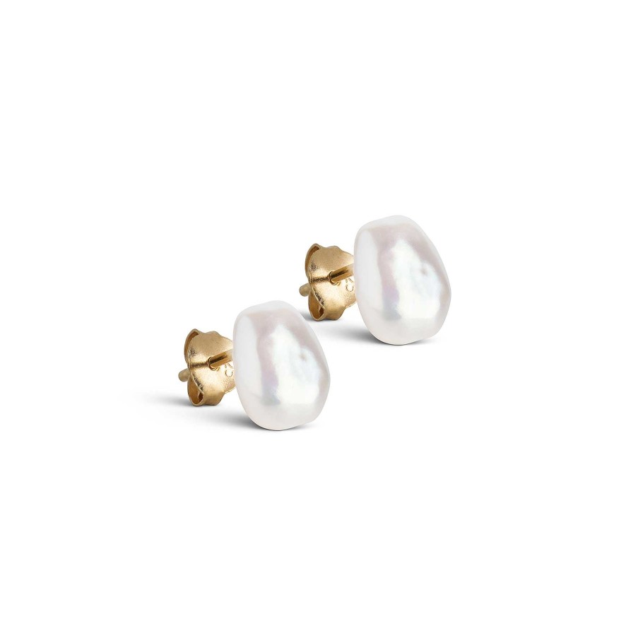 Reringe Enamel Copenhagen | Baroque Pearl Studs