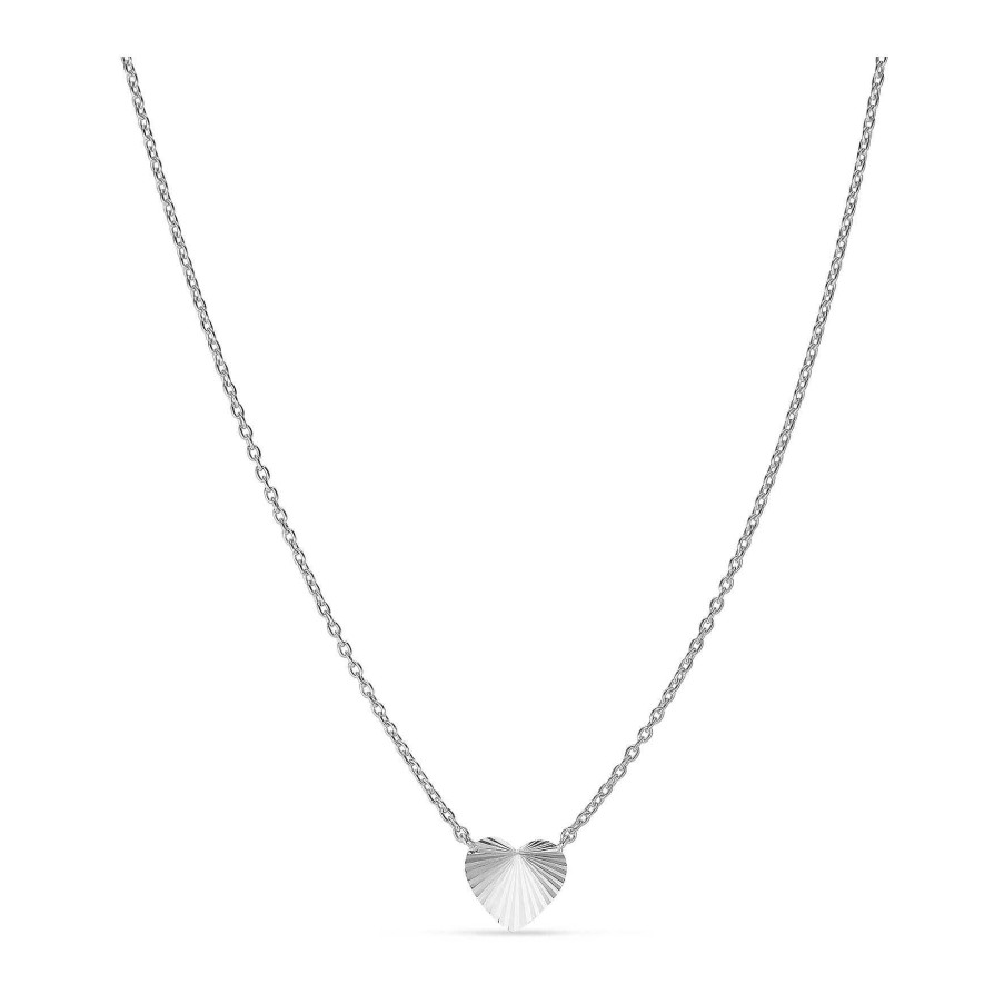 Halsk Der Jane Kønig | Reflection Heart Necklace