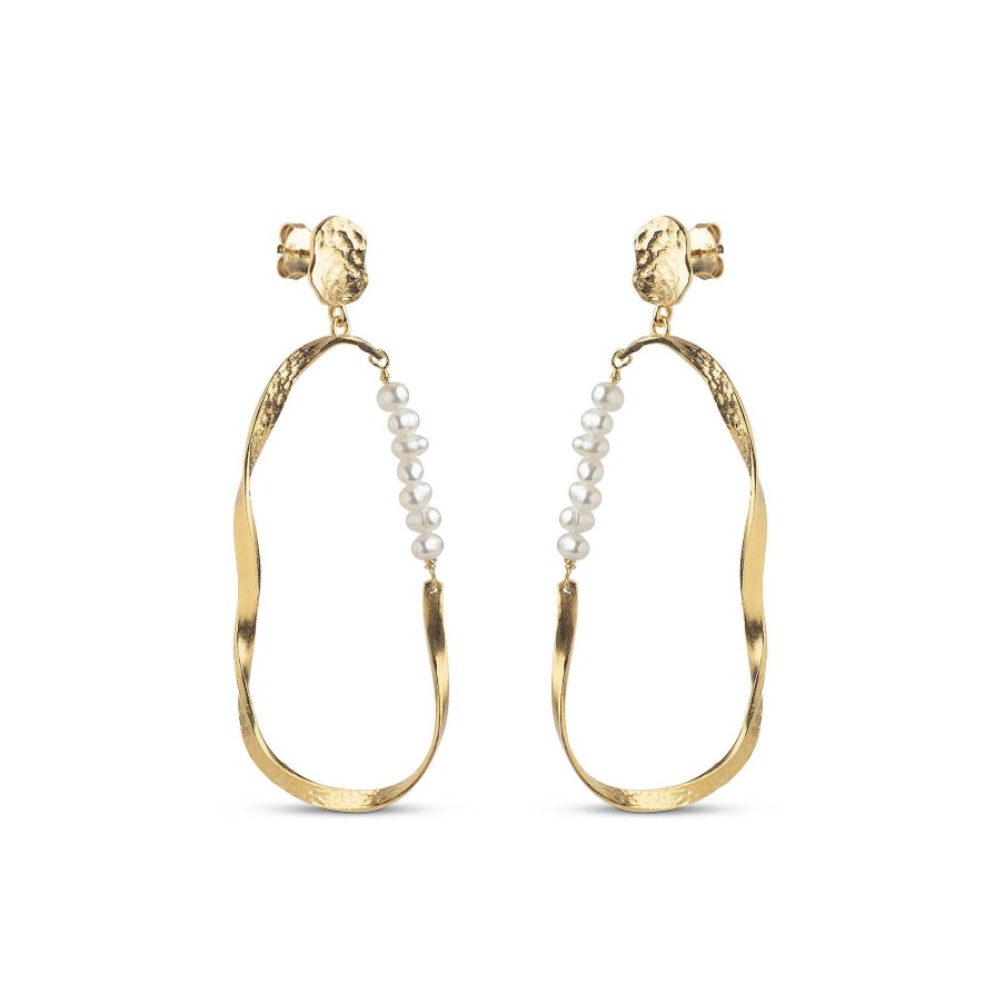 Reringe Enamel Copenhagen | Aloma Pearl Large Earrings