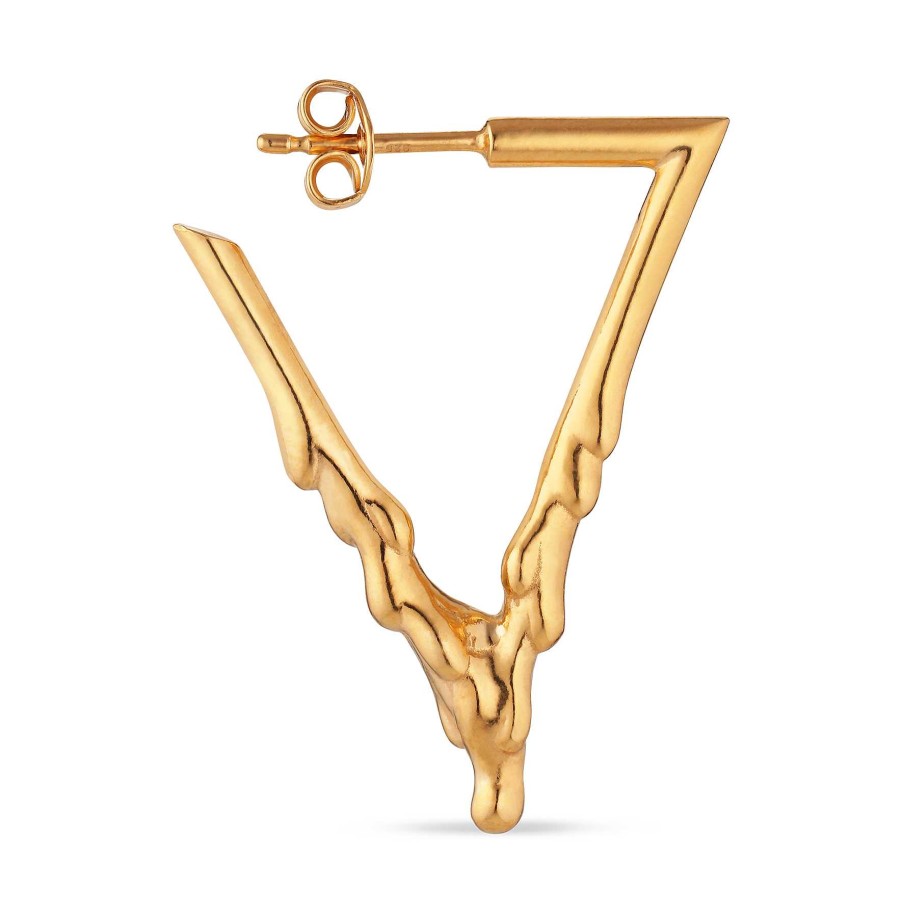 Reringe Jane Kønig | Drippy Triangle Earring