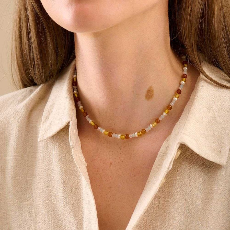 Halsk Der Pernille Corydon | Amber Glow Necklace