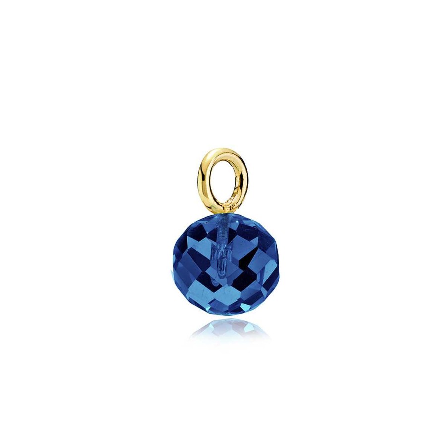 Vedh Ng Izabel Camille | Marble Pendant Royalblue Crystal Glass