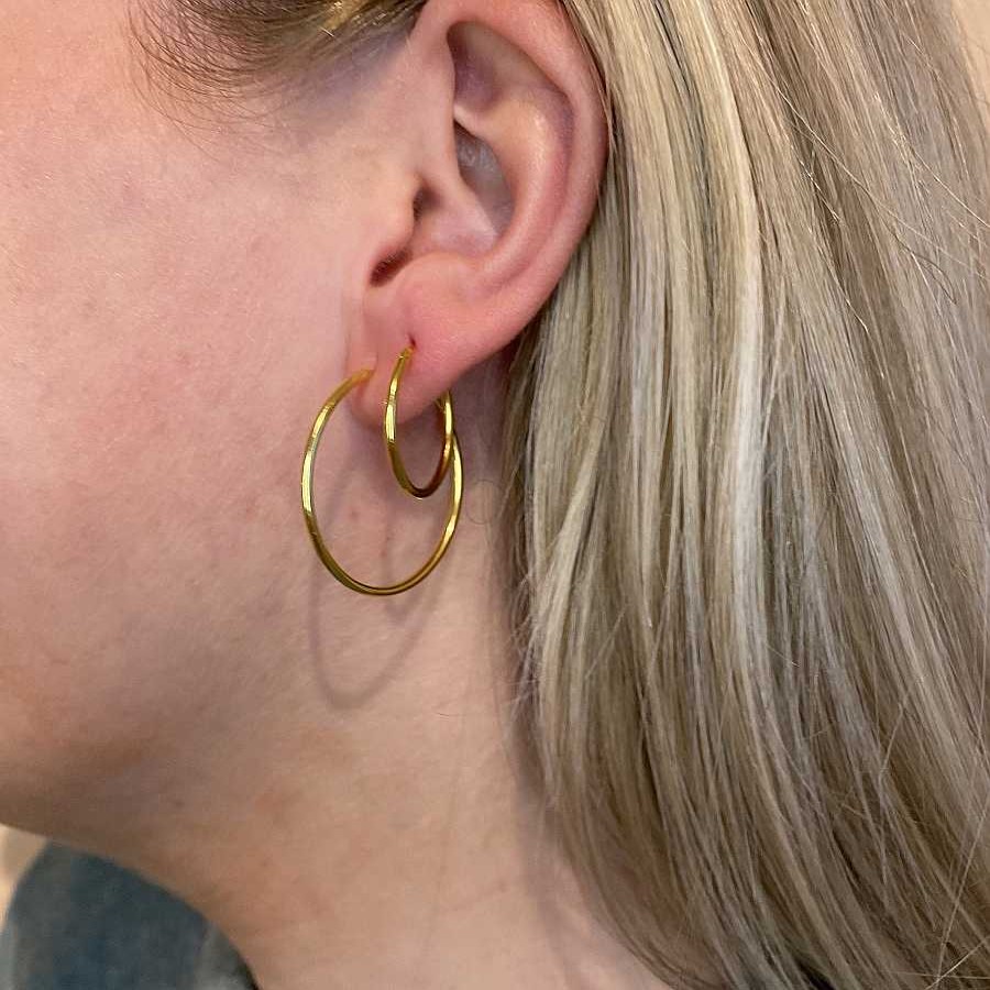 Reringe Pernille Corydon | Mini Plain Hoop Earrings