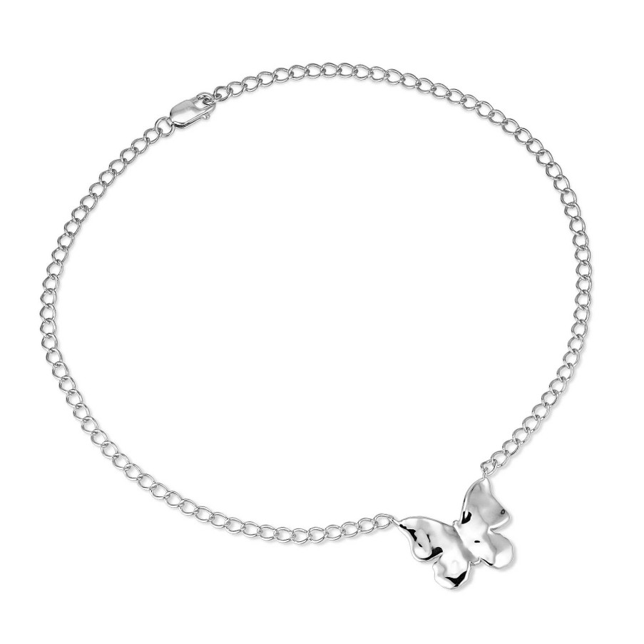 Ankelk Der Jane Kønig | Butterfly Anklet Chain