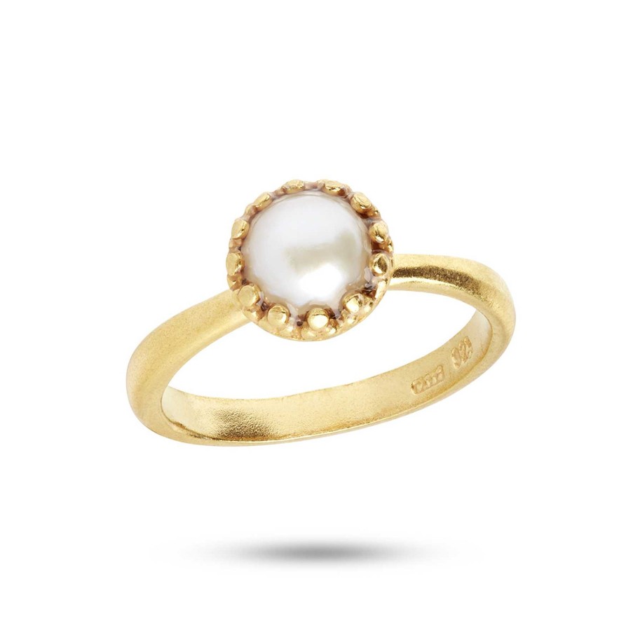 Ringe Carré | Gilded Marvels Ring Pearl