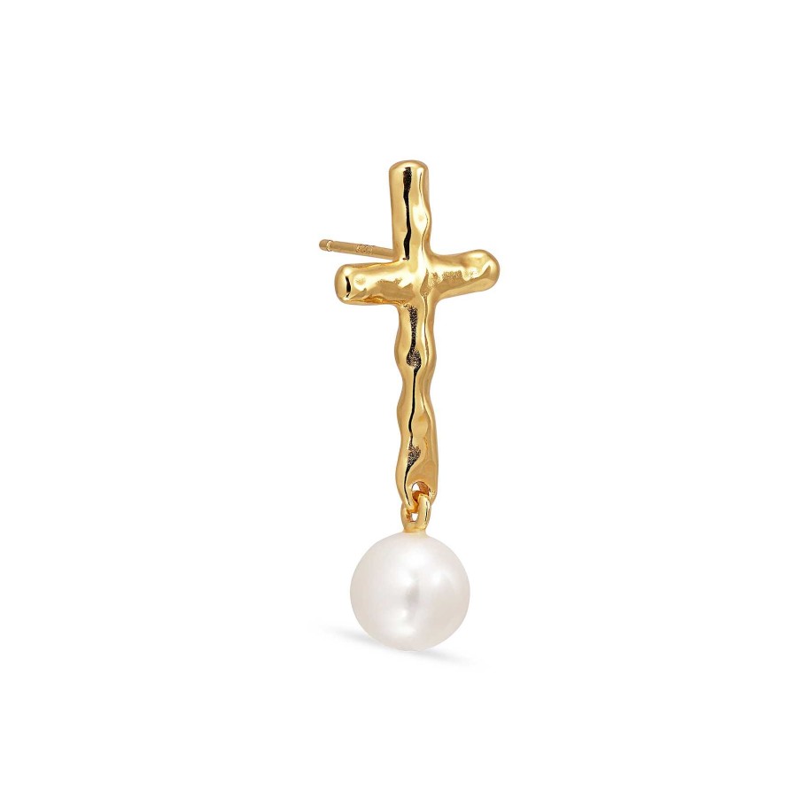 Reringe Jane Kønig | Mary Stud With Pearl