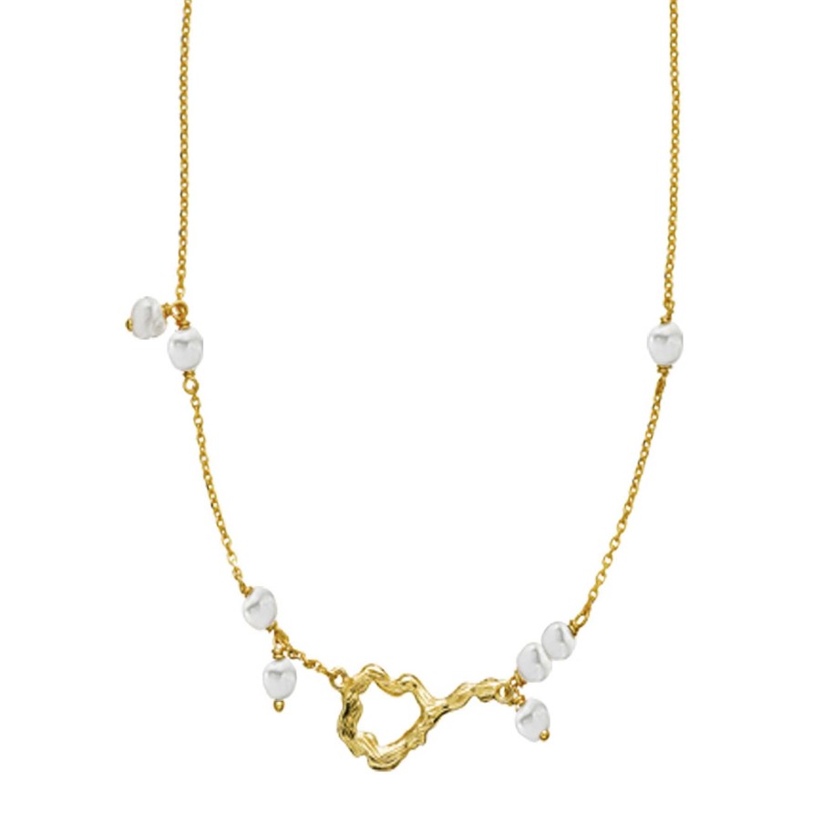 Halsk Der Sistie | L Rke Bentsen By Sistie Necklace With Pearls