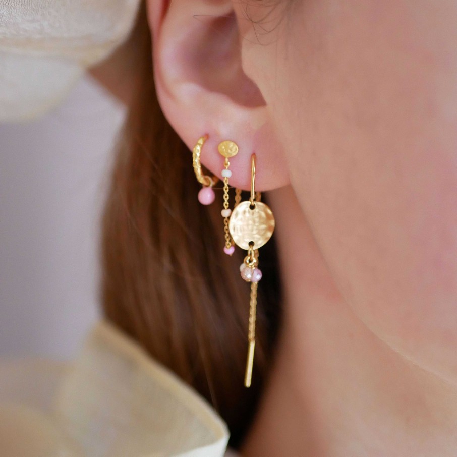 Reringe Enamel Copenhagen | Abella Earrings Warm Sand