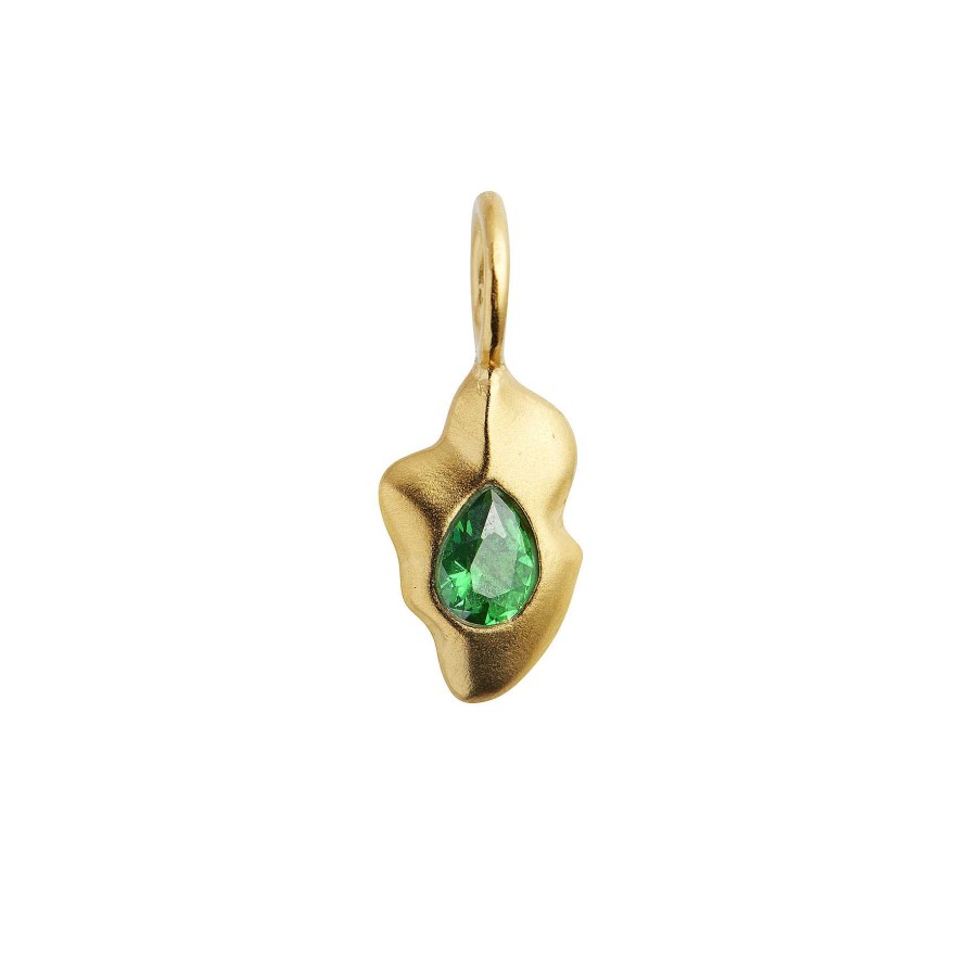 Vedh Ng STINE A Jewelry | Glimpse Pendant With Green Stone