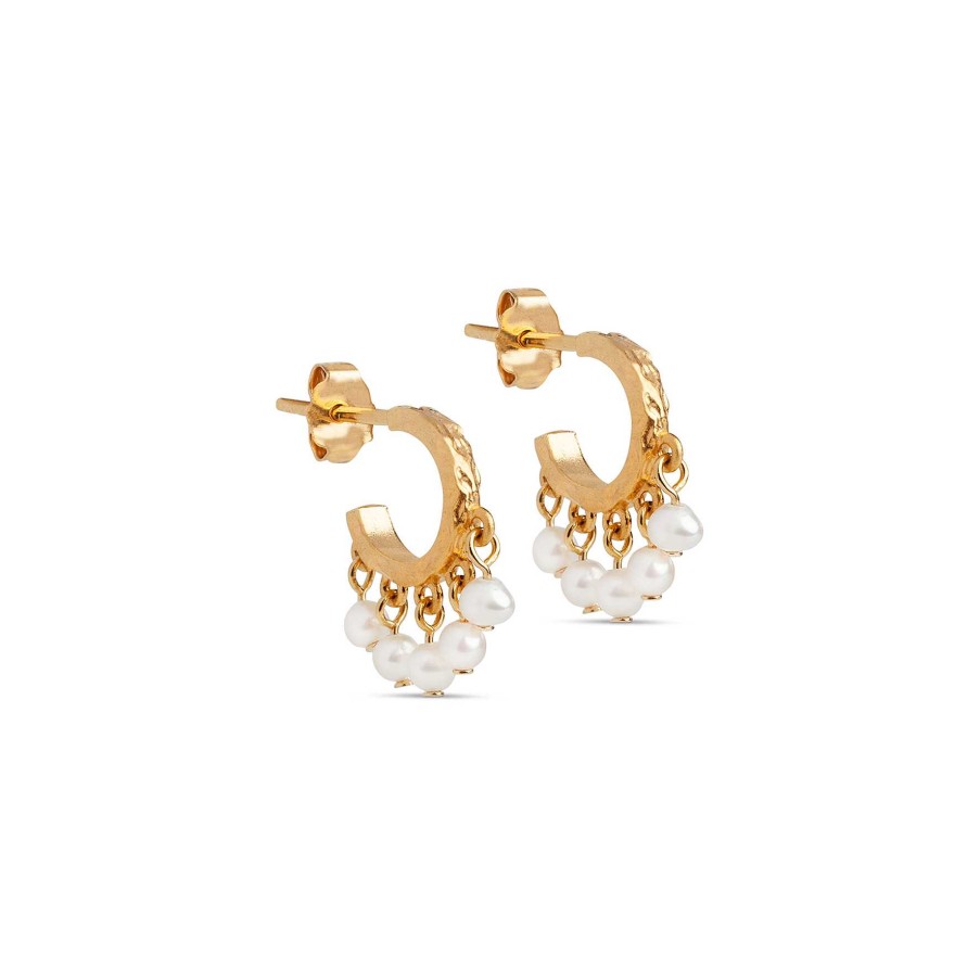 Reringe Enamel Copenhagen | Astrid Pearl Hoops