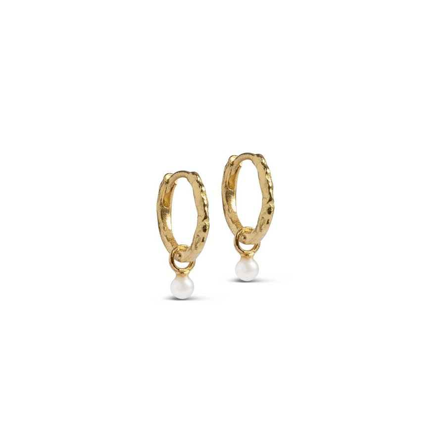 Reringe Enamel Copenhagen | Belle Pearl Hoops