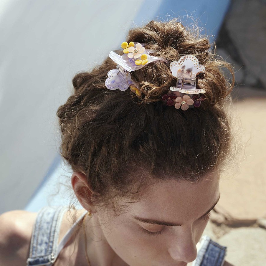 Accessories Maanesten | Daisy Hair Claw Orchid