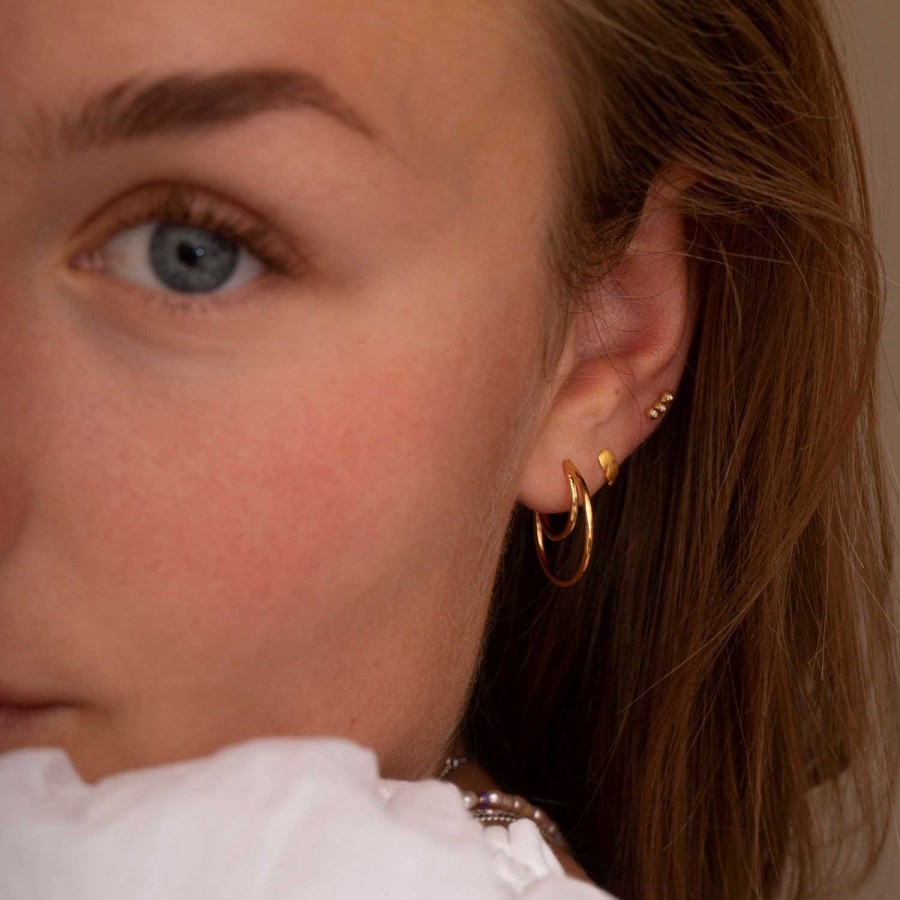 Reringe STINE A Jewelry | Double Creol Earring