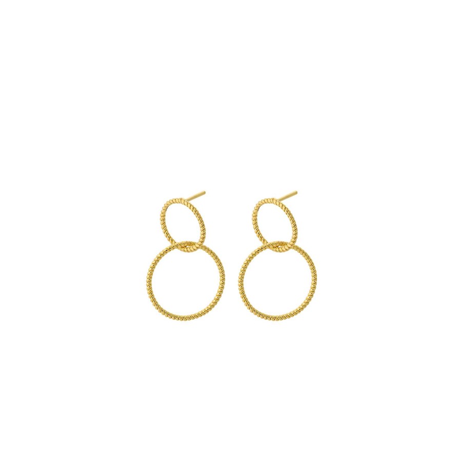 Reringe Pernille Corydon | Double Twisted Earrings