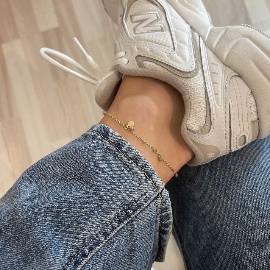 Ankelk Der Pernille Corydon | Afterglow Pastel Anklet