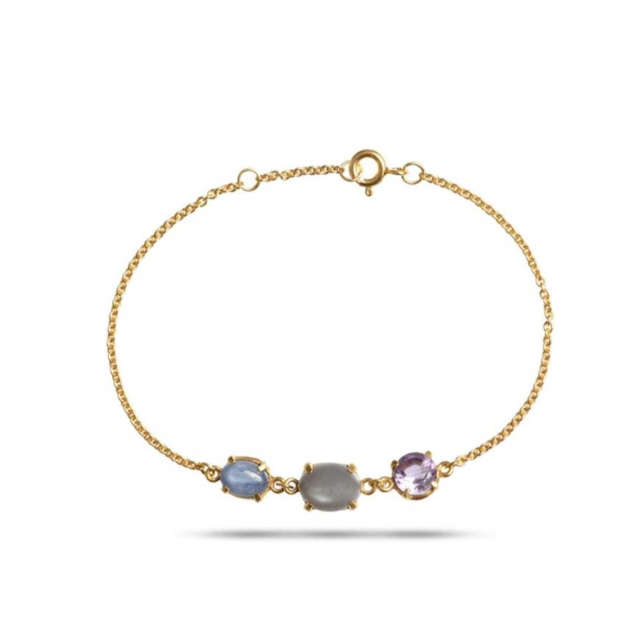 Armb Nd Carré | Gem Candy Big Gemstones Bracelet