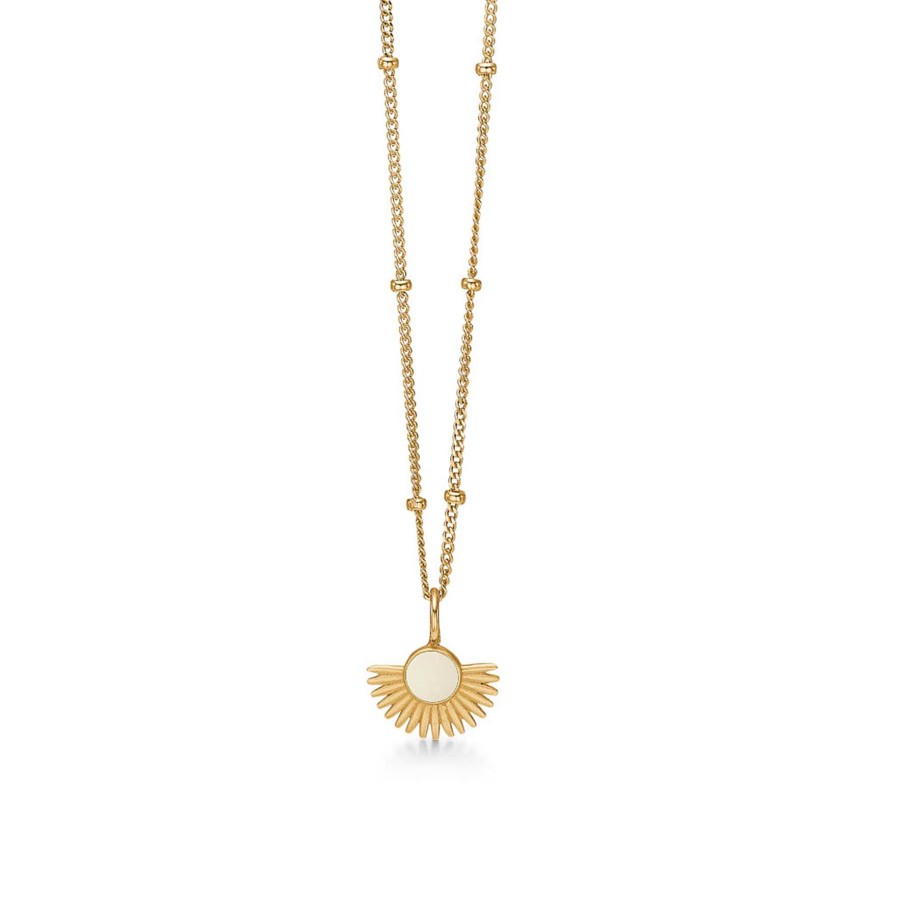 Halsk Der Enamel Copenhagen | Soleil Necklace Daisy