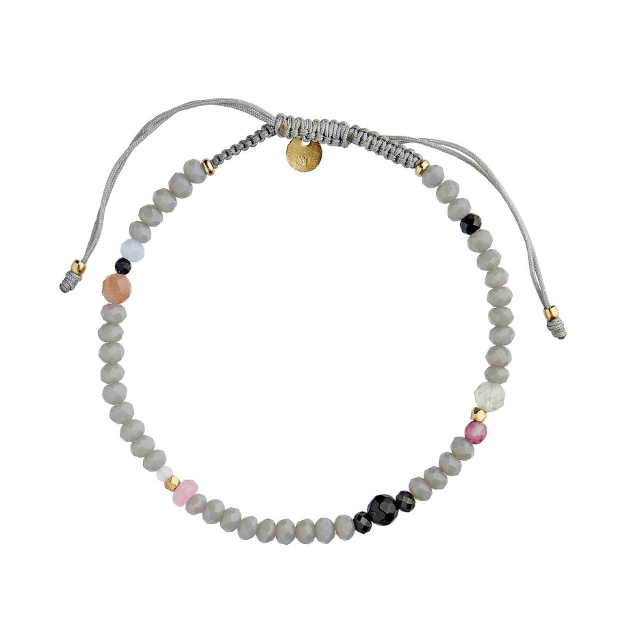 Armb Nd STINE A Jewelry | Color Crush Bracelet New York Mix & Grey Ribbon