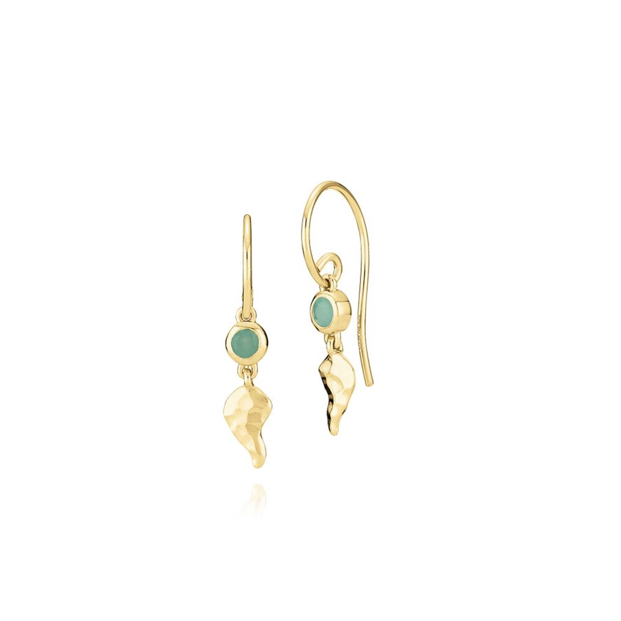 Reringe Izabel Camille | Leonora Earrings With Green Stone