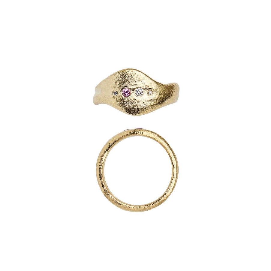 Ringe STINE A Jewelry | Ile De L'Amour Ring With Stones