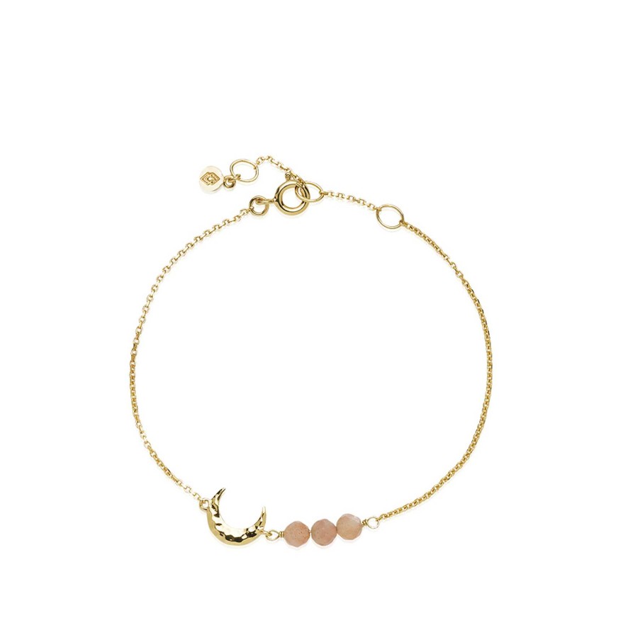 Armb Nd Izabel Camille | Mie Moltke Bracelet With Moon And Pearls