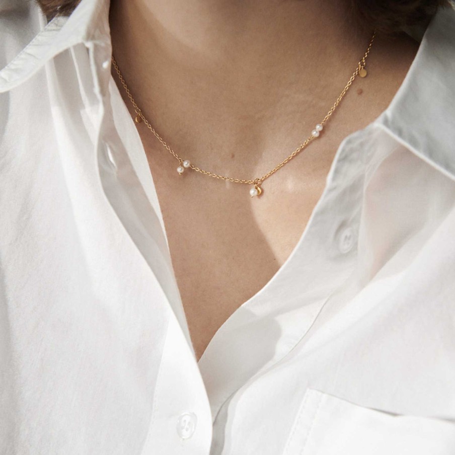 Halsk Der Pernille Corydon | Ocean Pearl Necklace