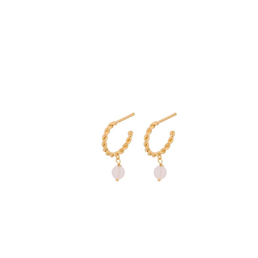 Reringe Pernille Corydon | Cloudy Rose Hoops