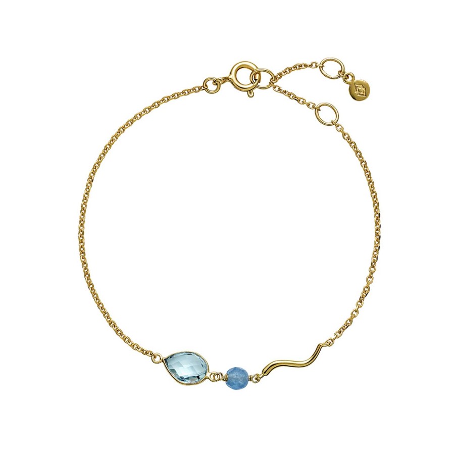 Armb Nd Izabel Camille | Marie Aqua Blue Bracelet